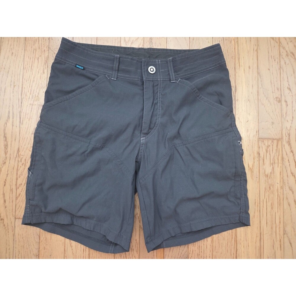 Kuhl Shorts Mens 30 Gray Renegade Cargo Stretch 8.5" Hiking Outdoors Climbing
